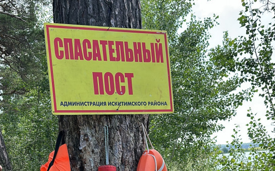 С 16 июня начнет работу спасательный пост на берегу реки Бердь